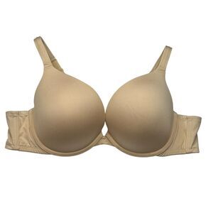 Cacique Tan boost plunge Bra 42C adjustable Straps